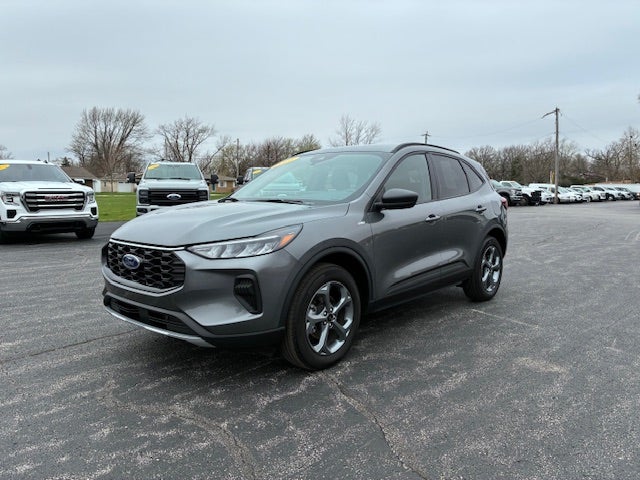 2025 Ford Escape ST-Line AWD in Carbonized Gray Metallic — front three-quarter view